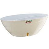 Вазон Calipso 3.8 л. Лаванда — Білий, фото 3