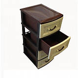 Комод пластиковий 4 яруси Дешевий, фото 3