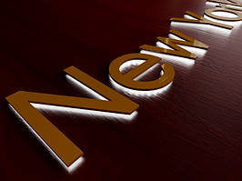 Плоские буквы с контражурной подсветкой, h-200мм Ташута  (11-13070-01)