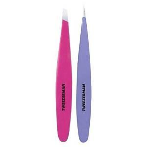 Набір пінцетів для брів Tweezerman Mini Slant & Point Combo Set