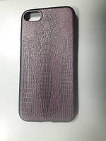 Силіконовий чохол-накладка "Змія" для iPhone 7 Фіолетовий