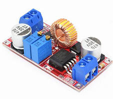 DC/DC перетворювач XL4015 знижувальний, CC CV, з регулюванням струму та напруги 8-36 В/1-32 В 5 А 75 Вт