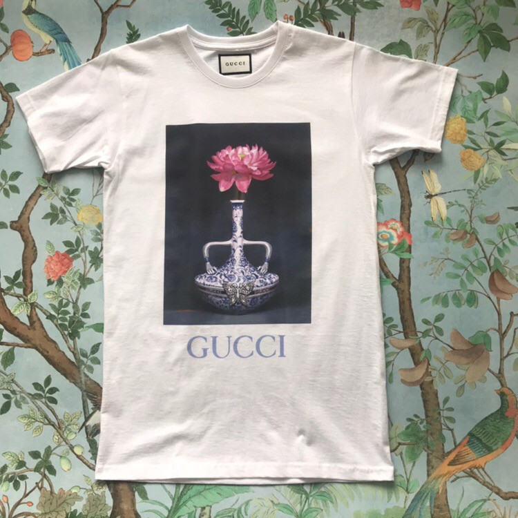 Біла футболка GUCCI. Чоловіча і жіноча. Класні футболки XS