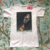 Gucci. Белая футболка Gucci Женские и мужские футбы. XS