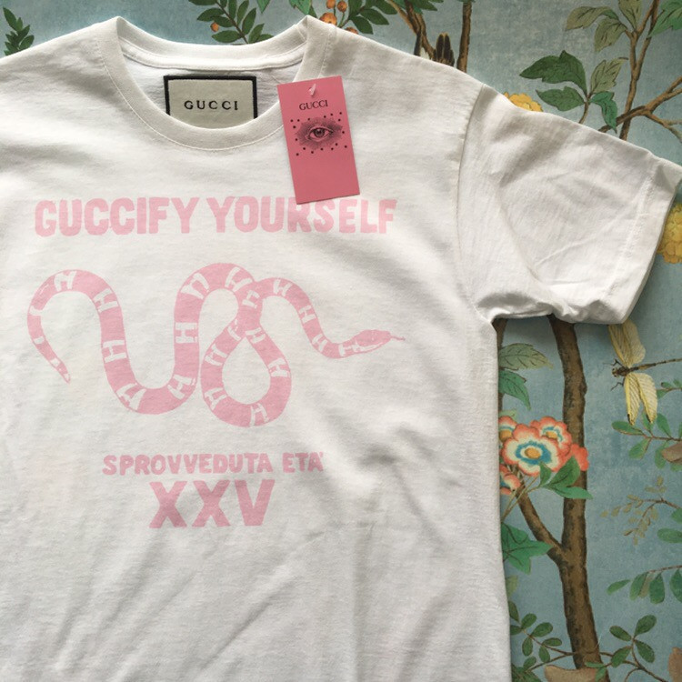 Біла футболка Gucci . Топова бірка. XXV XS