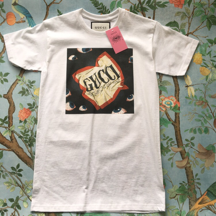 Біла футболка Gucci