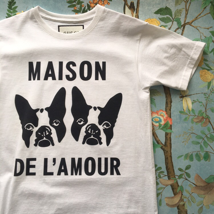 Gucci Maison. Біла футболка Gucci. Чоловіча футболка, люксова XS