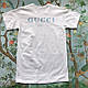 Футболка Gucci | Біла | бірка XS, фото 3