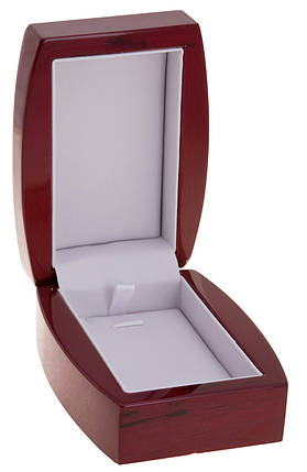 Футляр із дерева Подарункова коробочка для кулона, фото 2