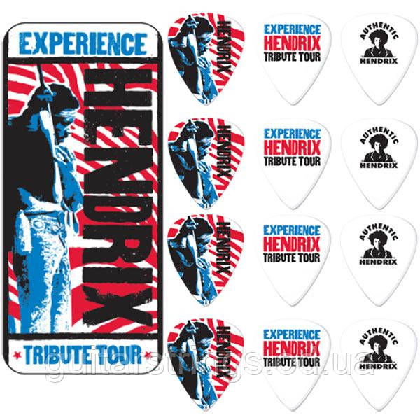 Набір медіаторів Dunlop JHPT09M Jimi Hendrix Signature Tribute Tour Medium, фото 1