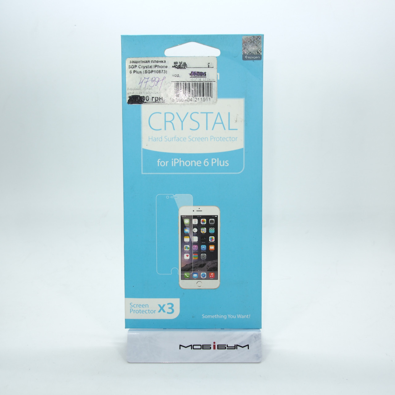 Захисна плівка Spigen Crystal iPhone 6 Plus [1 шт.] SGP10873