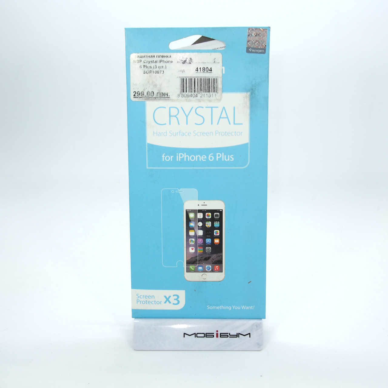 Захисна плівка Spigen Crystal iPhone 6 Plus [3 шт.] SGP10873 EAN / UPC: 8809404211911