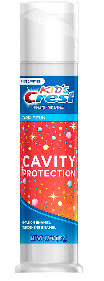 Дитяча зубна паста Crest Kids Cavity Protection Toothpaste Pump 119грам