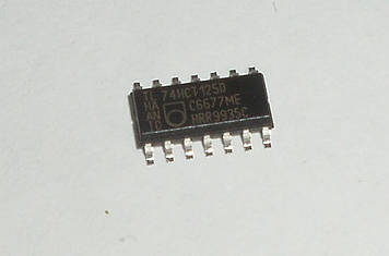 Логічна мікросхема 74HCT125D Philips SOIC14 — радіокомпонент, який широко використовується в елек
