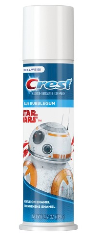Дитяча зубна паста  Crest kid's Toothpaste Star Wars 119грам