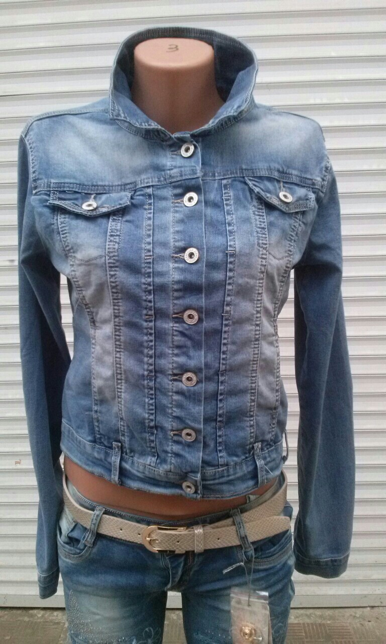 Женская джинсовая куртка сезона весна-лето 2015 - купить по лучшей цене ...