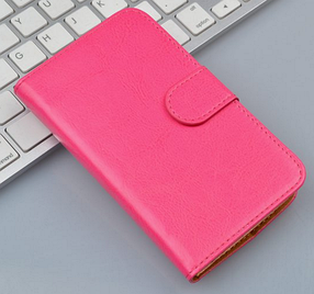 Чохол книжка для Nokia Lumia 430 рожевий, фото 2