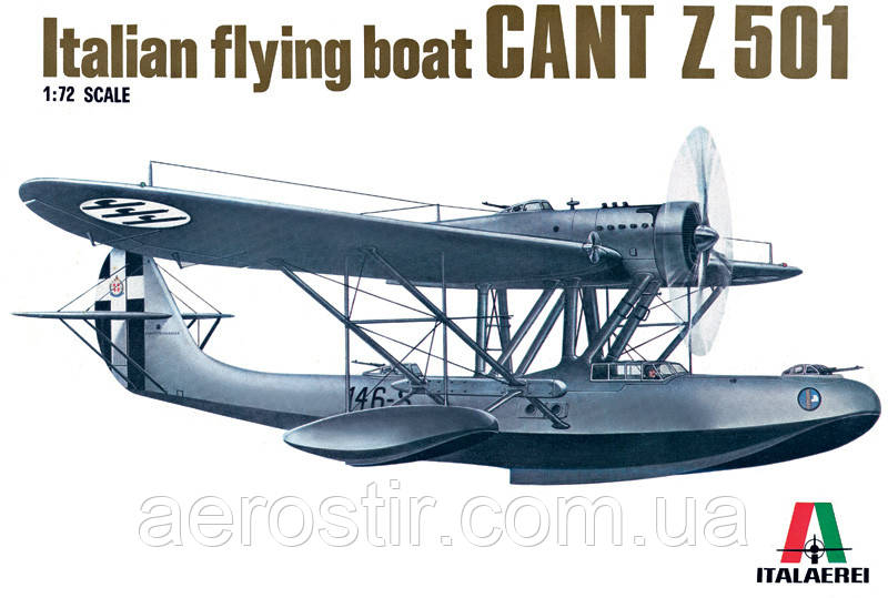 CANT Z 501 1/72 Italeri 112, фото 1