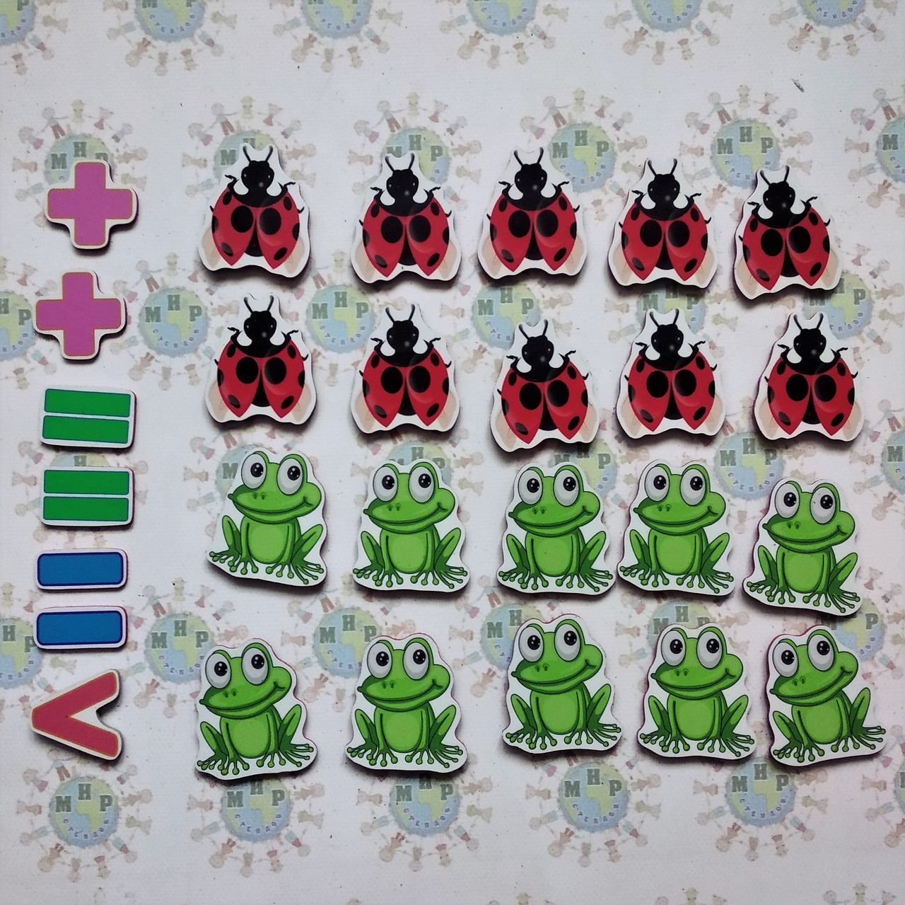 Магнітна математика Сонечка та Жаби