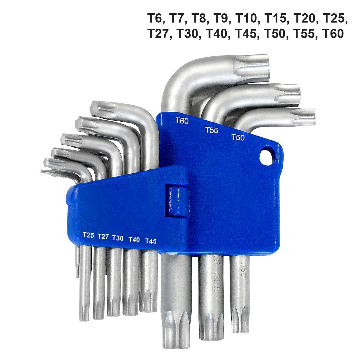 Набор шестигранных ключей Torx S&R 15 шт (Т6-Т60), 365413015 - фото 2 - id-p162386864