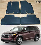 Килимки ЕВА в салон Toyota Highlander 3 '13-19