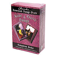 Вишневі та лілові сутінки — карти Ленорман Lilac&Cherry Twilight Lenormand Vintage Oracle