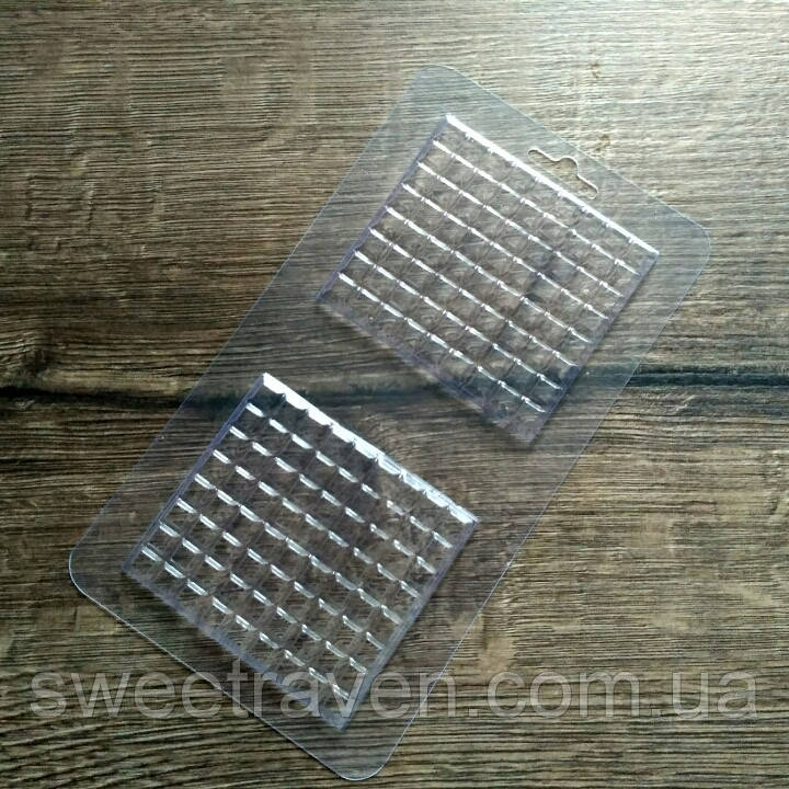 Пластикова форма для шоколаду Плитки шоколаду, фото 1