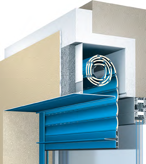 Вбудований короб серії SB-I/m для ролет