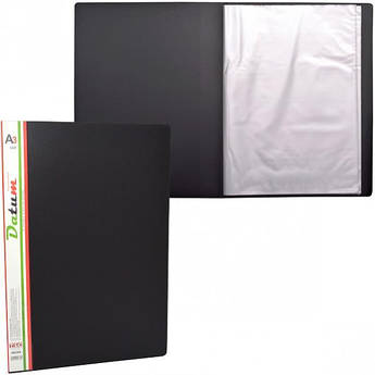 Папка на 20 файлів Datum А3 D1822-01 чорна