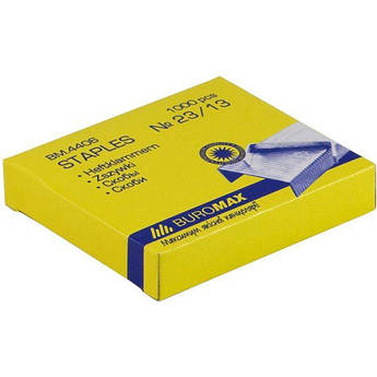 Скоби № 23/13, Buromax BM.4406 (1000 штук)