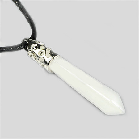 Кулон із білого кварцу, фото 1