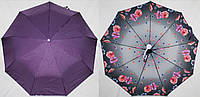 Зонт женский Fiaba 492 2403 антиветер полуавтомат двойной купол