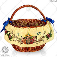 Стрічка під вишивку на великодній кошик ТМ Virena СКВ-004-2