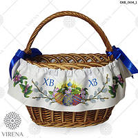 Стрічка під вишивку на великодній кошик ТМ Virena СКВ-004-1