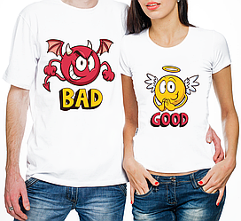 Парні футболки "Bad/Good" (часткова або повна передоплата)