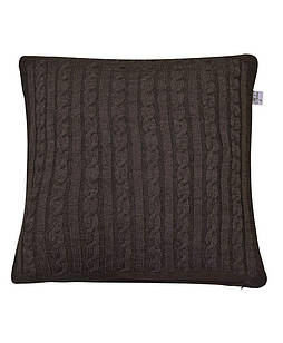 В'язана наволочка коси SOFT мокко 45х45см