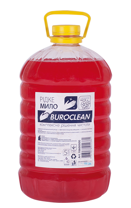 Мило рідке BuroClean ECO 5л КВІТКОВЕ