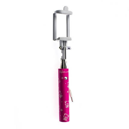 Монопод/селфі-палиця MONOPOD Q03/Q06 для смартфонів рожевий, фото 1