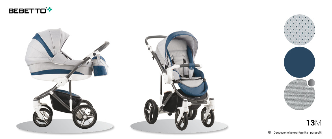 Дитяча універсальна коляска 2в1 Bebetto Murano