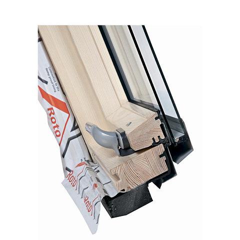 Мансардне вікно ROTO Designo R4 WDF R45 H WD дерев'яна яні Мансардне вікно Рото 4 серії з блоком WD, фото 1