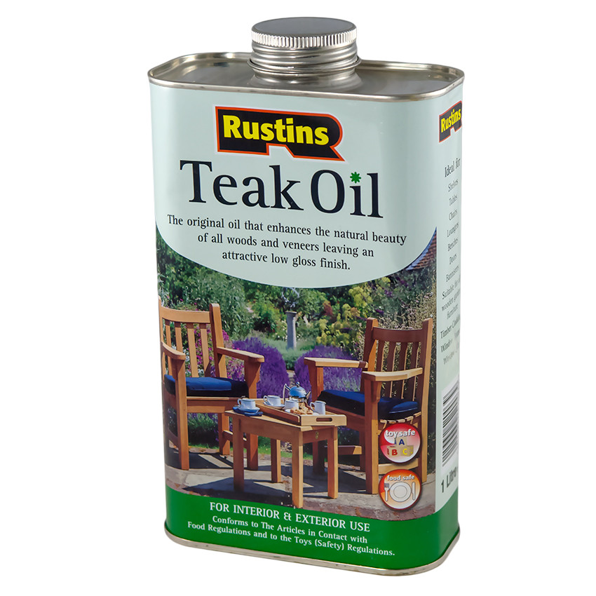 Rustins Teak Oil - Тика масло для дерева 0.5 л.