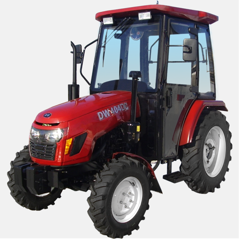 Трактор DW 404АС (40 к. с., 4 циліндра, 4х4, ГУР, доп. вантажі, КПП (4+1)х2, колеса 7.50-16/11.2-24)