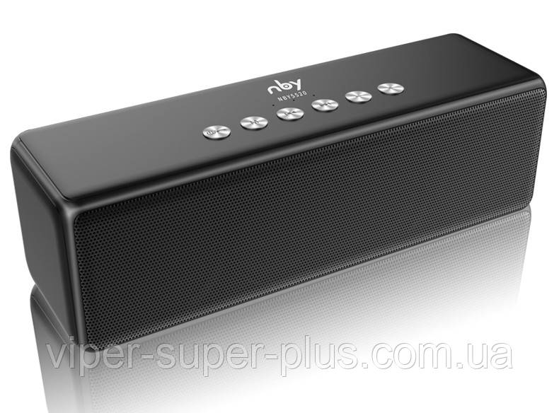 Портативная Блютуз (Bluetooth) Колонка NBY-5520 Чёрный FM Повер Банк micro USB SD AUХ Bluetooth