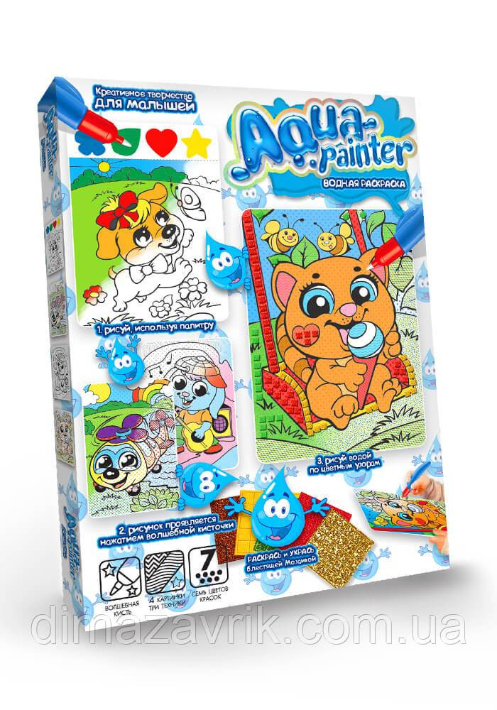 Набір для творчості "Aqua Painter Малюємо водою", фото 1