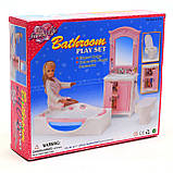 Дитяча іграшкова меблі My Fancy Life для ляльок Барбі Ванна кімната 24020. Облаштуйте ляльковий будиночок, фото 2