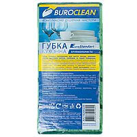 Губки кухонные крупнопористые 5шт, 100х70мм BuroClean EuroStandart