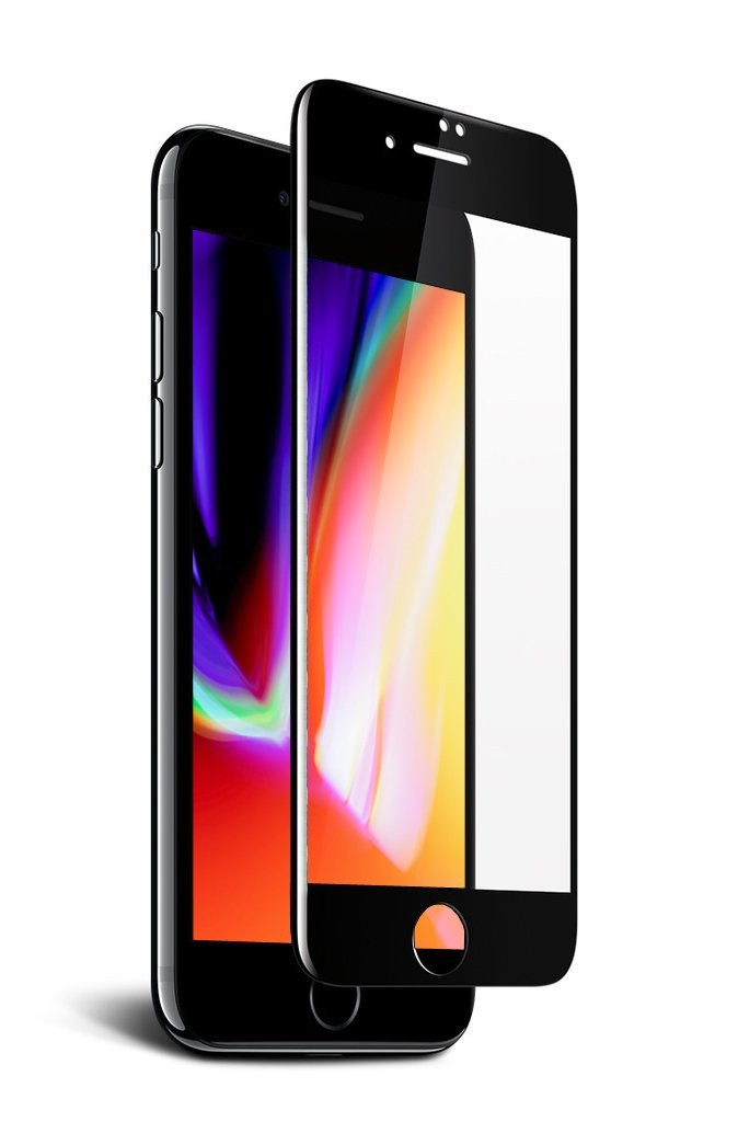 Захисне скло Mocolo 3D Full Glue для Apple iPhone 8 Plus Black (0.33 мм)