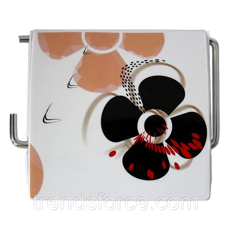 Тримач для туалетного паперу закритий Bathlux Flowers 50342 132605