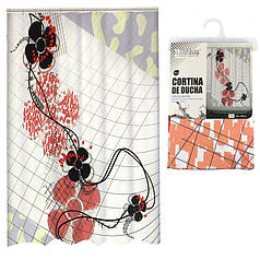 Фіранка у ванну Bathlux Flowers 60566 132644