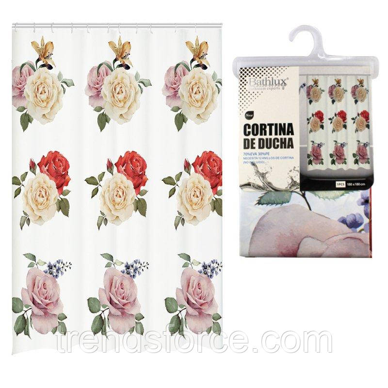 Фіранка у ванну Bathlux Rosa 60517 132636